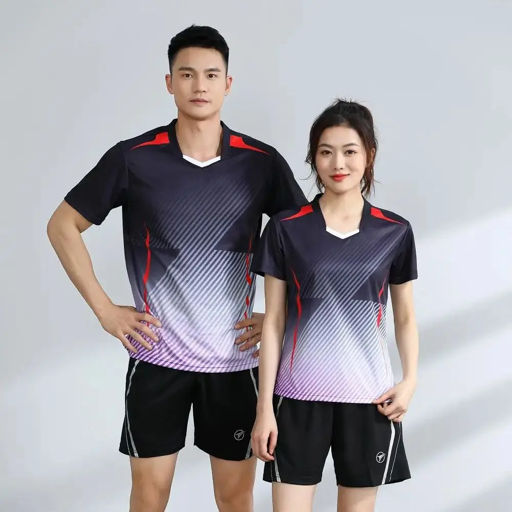 

New Women TennisT-Shirt,Men Badminton Shirts,Kids Table Tennis Jersey Male Quick Dry Running Short Sleeve Yoga Gym Tee Shirts
