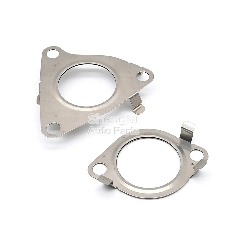 2Pcs Exhaust Pipe Gasket LR016621 LR016619 for Land Rover Discovery LR Range Rover Range Rover Sport L320 L494 L319 3.0 306DT