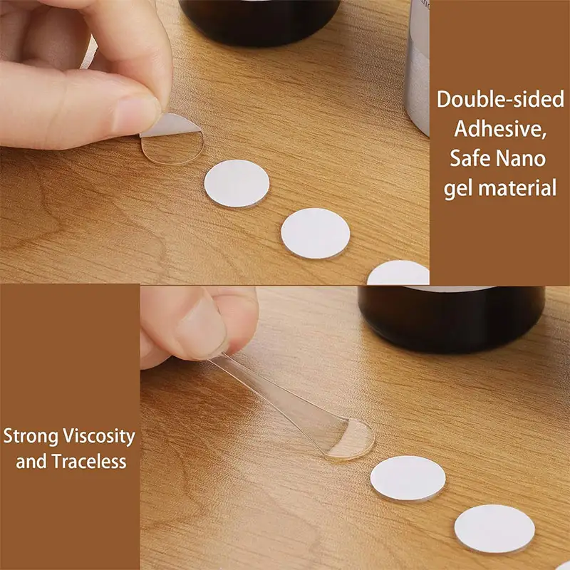 15-500Pcs Nano Double Sided Dot Stickers Removable Adhesive Round Putty Clear Sticky Tack No Trace Putty Waterproof DIY Sticker - Image 3