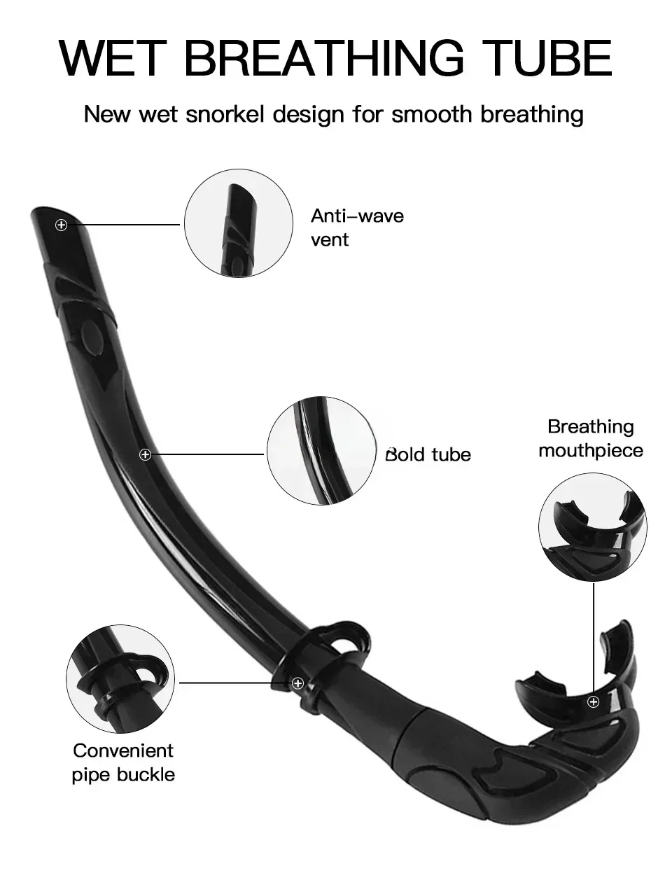 Alumínio Freediving Óculos Set, Alloy Scuba Dive Goggles, Branco Wet Snorkeling Tubo, Semelhante a Apollo, Pequeno Volume