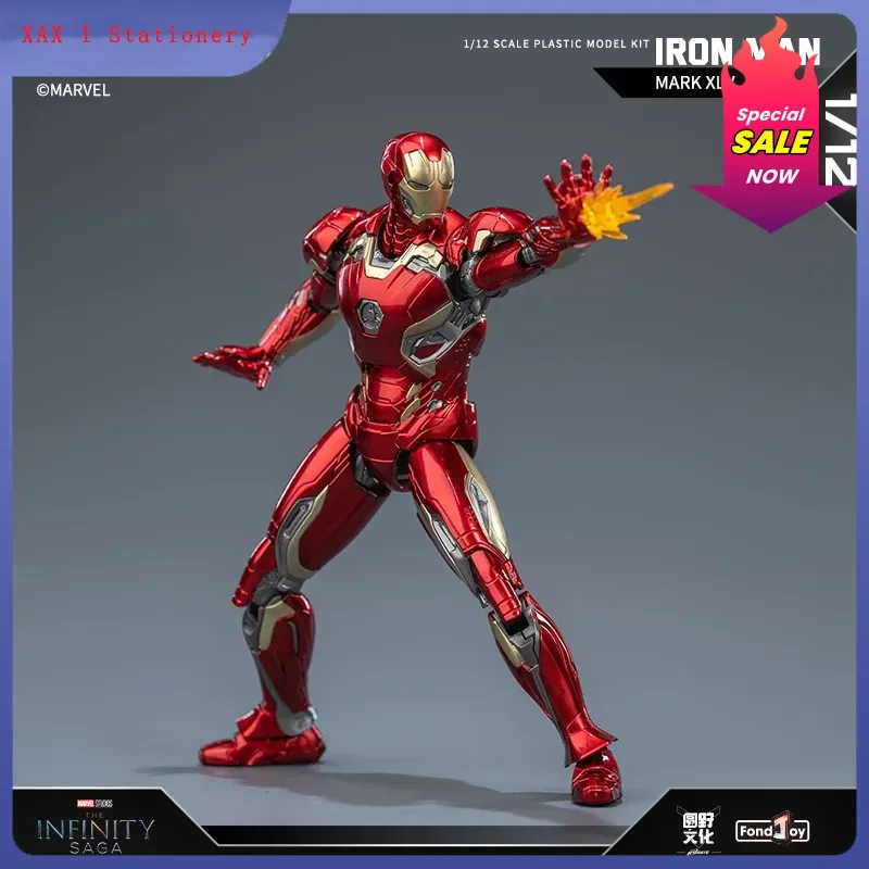 Оригинальный комплект модели Fondjoy Iron Man Mk45 1/12, бесконечная сага Ironman Mark 45, подвижная детская игрушка из АБС-пластика, индивидуальный подарок