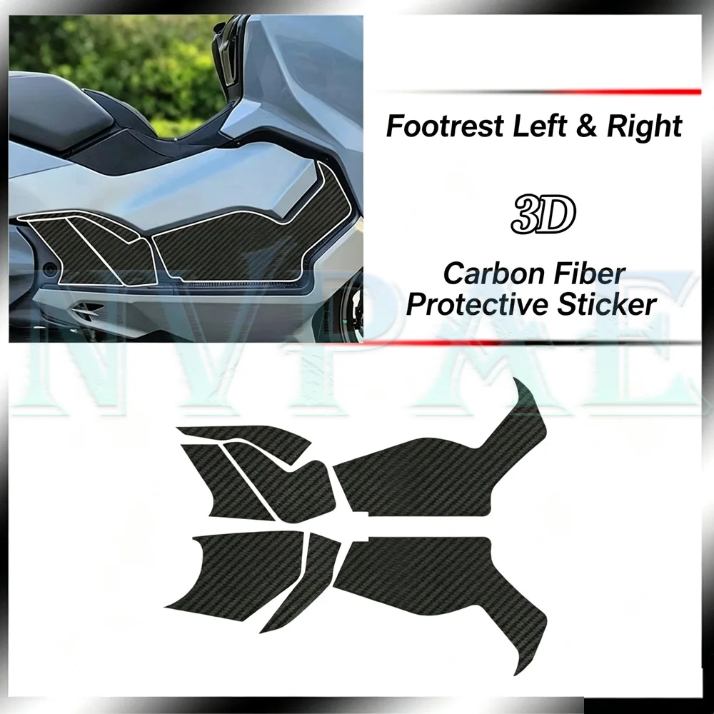 For SYM TL500 500TL TL 500 TL 508 TL508 Motorcycle Thickened Armor Stickers Body Protection Film Modified Accessories