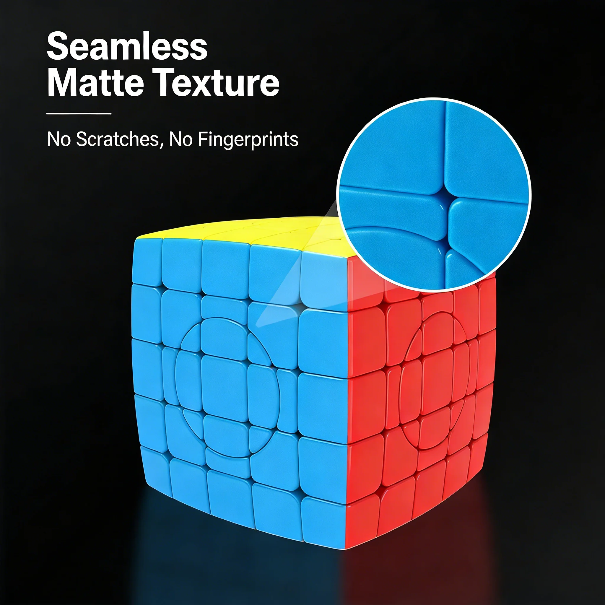 SENGSO 5x5 크레이지 큐브 1.0/2.0/3.0/4.0 업그레이드 에디션 - 다양한 플레이스타일, 스티커 없음, 다채로운 고난이도 퍼즐 장난감