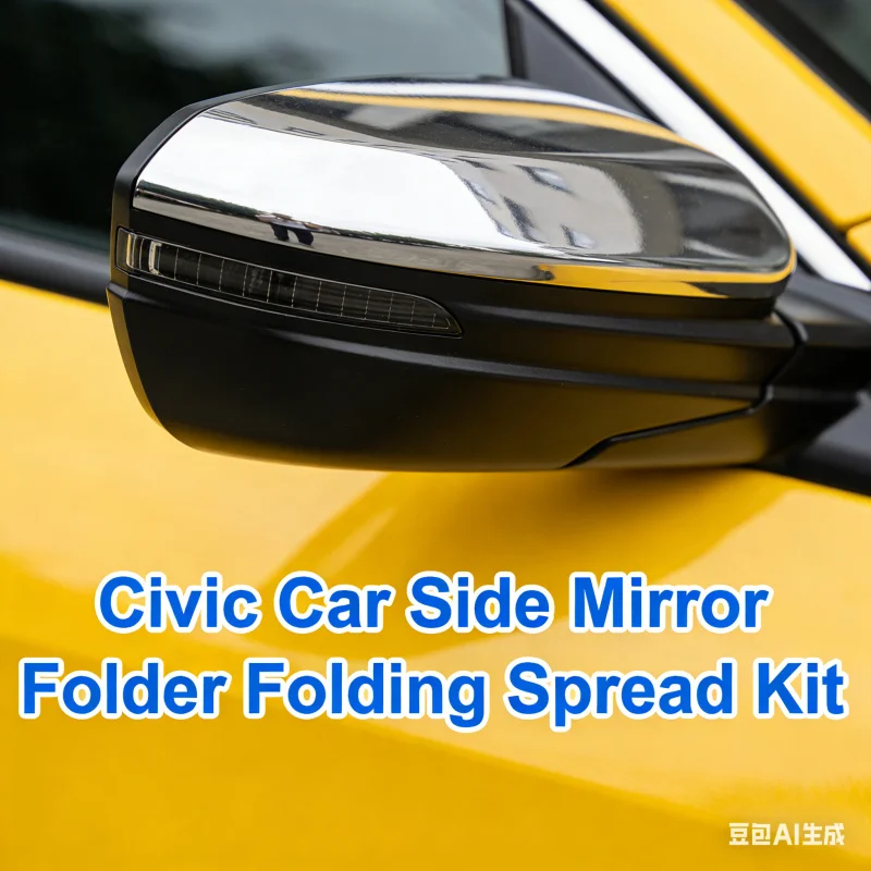 

For Honda Civic 2006-2011 by original car remote controller Auto Power Window Closer Open + Mirror Folder Spread Kit