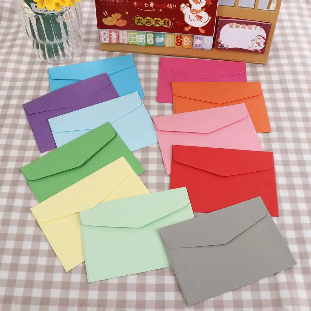 Kraft Paper Invitation Envelope Message Card ID Card Packing Storage Blank Envelopes Wedding Invitations Paper Envelopes