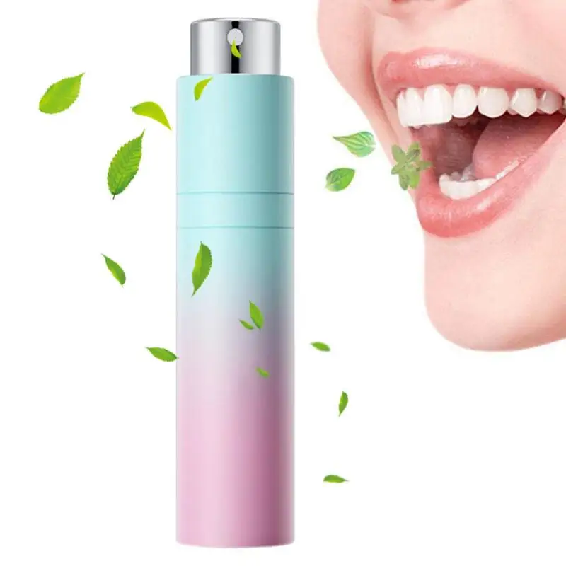 Breath Fresheners Long Lasting Breath Spray Sweet And Refreshing Floral Fruity Scent Portable Mist Sugar Free PH Balanced Travel