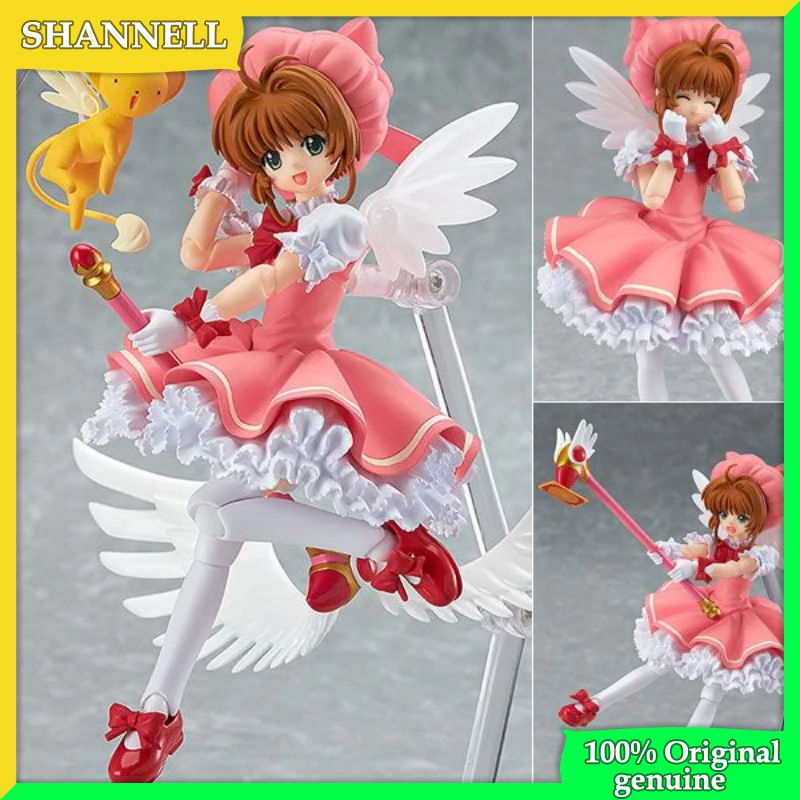 Cardcaptor Sakura Kinomoto Sakura figma 244 Original genuine PVC Action Figure Anime Figure Model Toys Figure Collection Doll