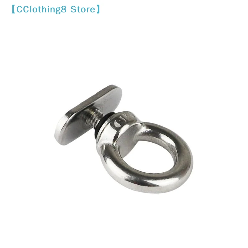 2/4Pcs 304/316 Stainless Steel Tie Down Rail Mount Eyelet Precise Easy Installation Multifunctional Kayak Rail Mount 【AliS8】