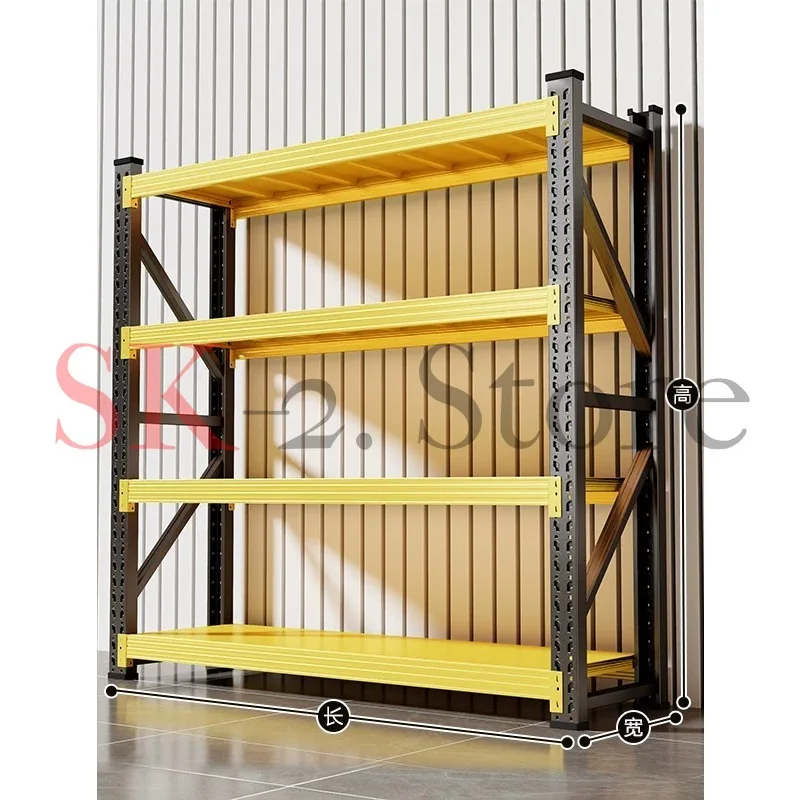 Household butterfly hole shelf, multi-layer shelf, balcony storage rack, warehouse sundries storage rack, storage express