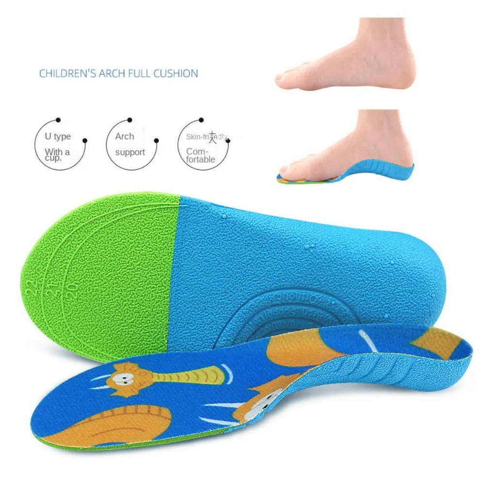 

Arch Support Children Arch Insoles Flatfoot Orthopedic Cushion Padding Insole Foot Arch Pads Foot Shock-absorber Foot Care Tools