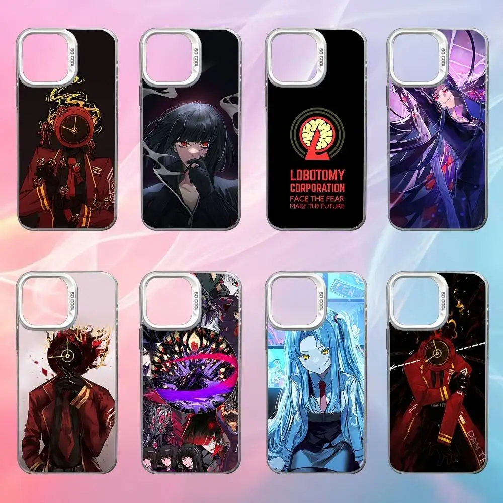 

L-Limbus Game Company Phone Case For iPhone 17,16,15,14,13,12,X,8,Pro,Max,Plus,SE4,Air,Mini White IMD HD Matte