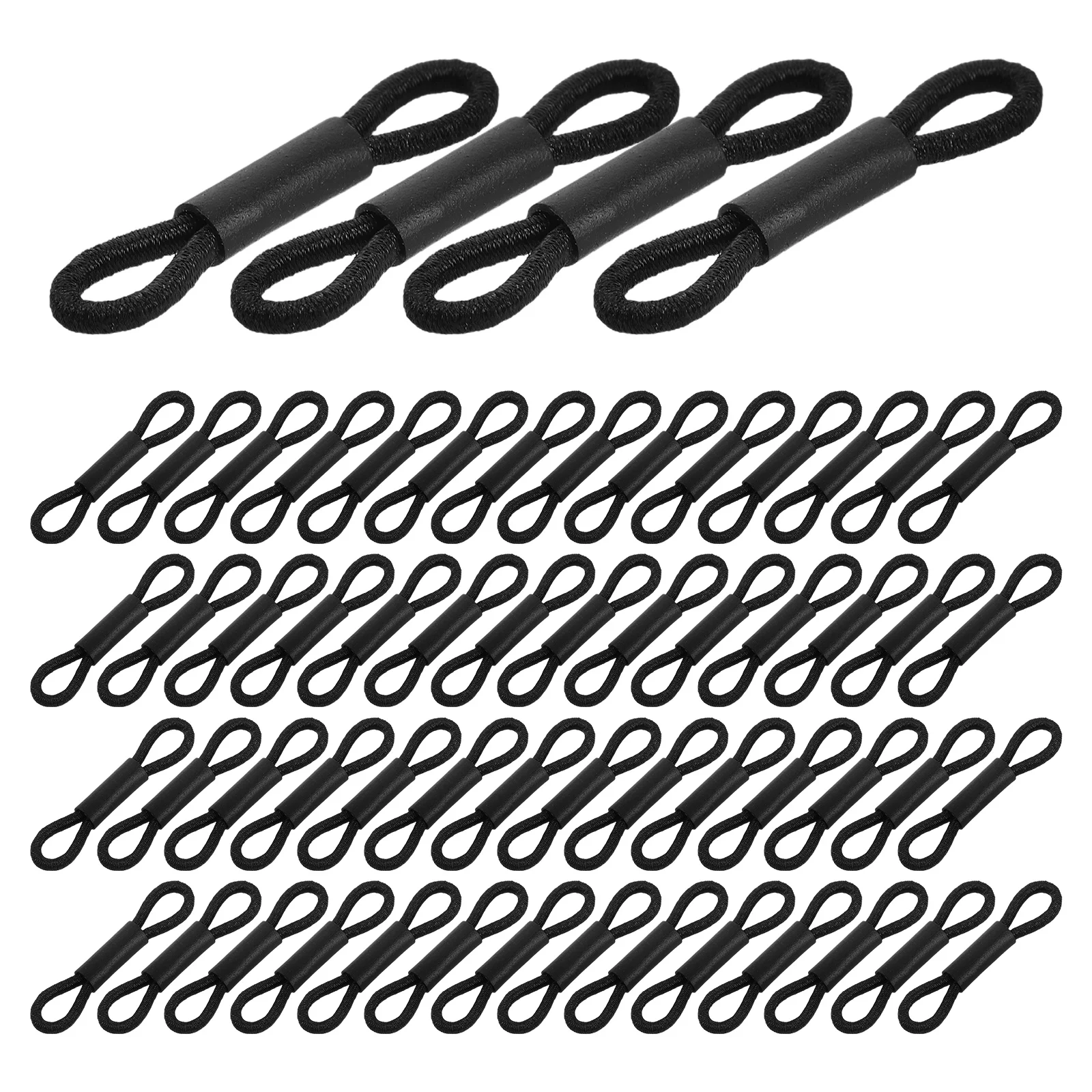 

100 PCS Chicken Foot Cover Assorted Rubber Bands Accessories Baby Leg Support Bird