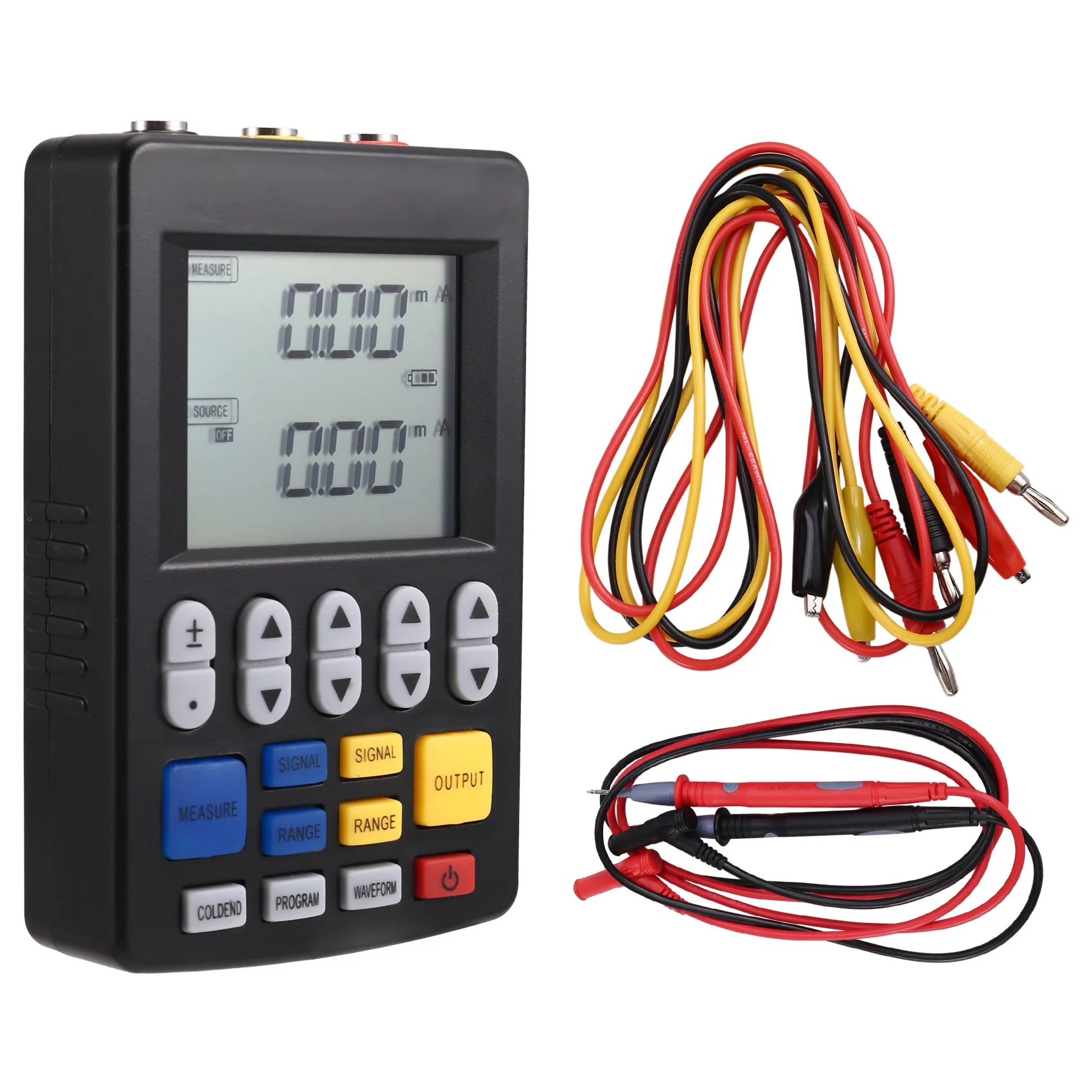 ABFA Multifunction Signal Generator 4-20Ma Current Voltage Temperature RTD Thermocouple Signal Source Handheld Calibrator