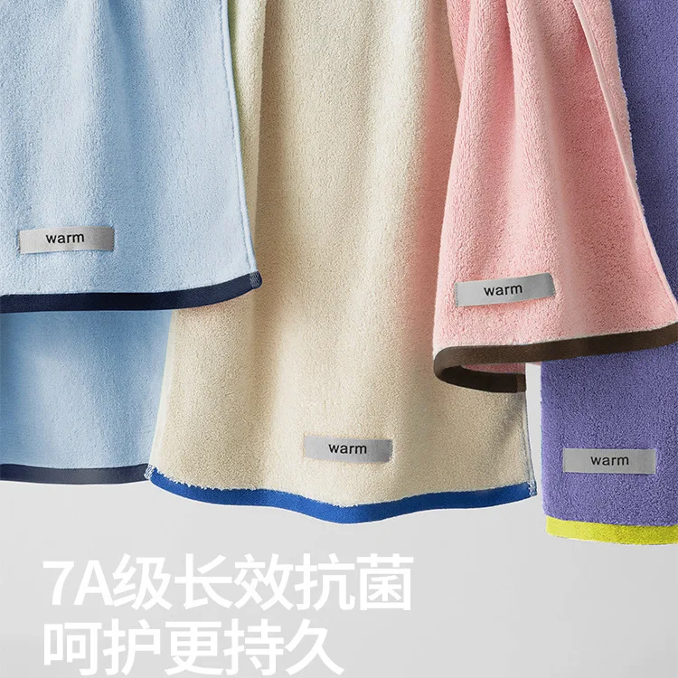 Premium Cotton Towel – Stylish, Soft & Highly Absorbent Face Towel for Home Use, Couples, and Homestays; Resistant To Pilling