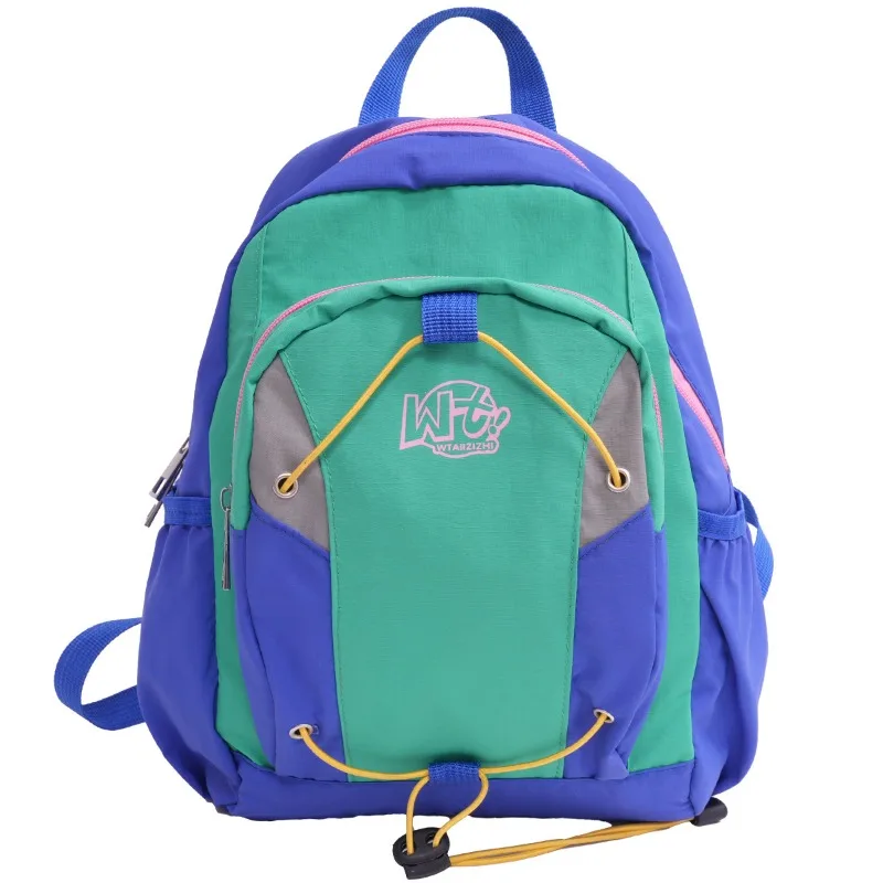 Trendy Colour-blocked Women Backpack Fashion Casual Daypack Outdoor Sports Travel Rucksack Girls Light Cute Backpack Schoolbags