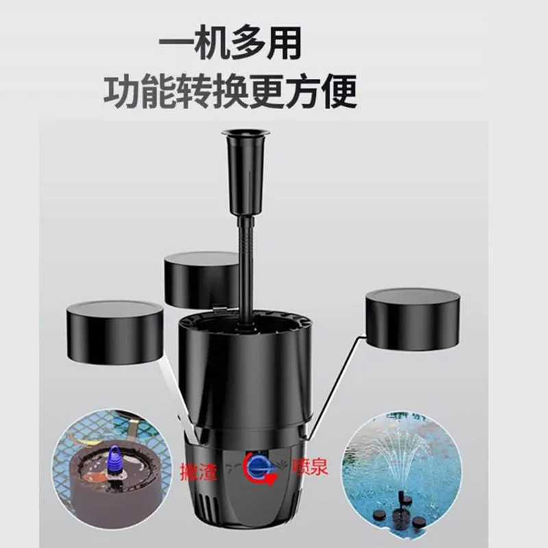 Grech Pond Surface Skimmer Vacuum Cleaner Leaf Debris Collector Floating Filtration Tool for Koi Fish Pond Garden Water Filter