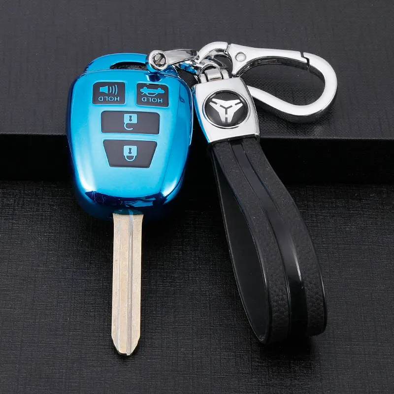 4Buttons Car Remote Key Shell for Toyota Camry Prius 2012 2013 2014 2015 2016 2017 Corolla RAV4 Key Case TOY43