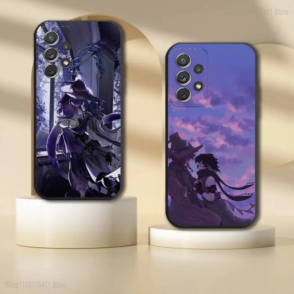 

AzuretimeS Two Time A-Azure For Samsung S 25,24,23,22,30,21,10,9,Ultra,Plus,Lite,FE,4,5G Black Soft Case Phone Case