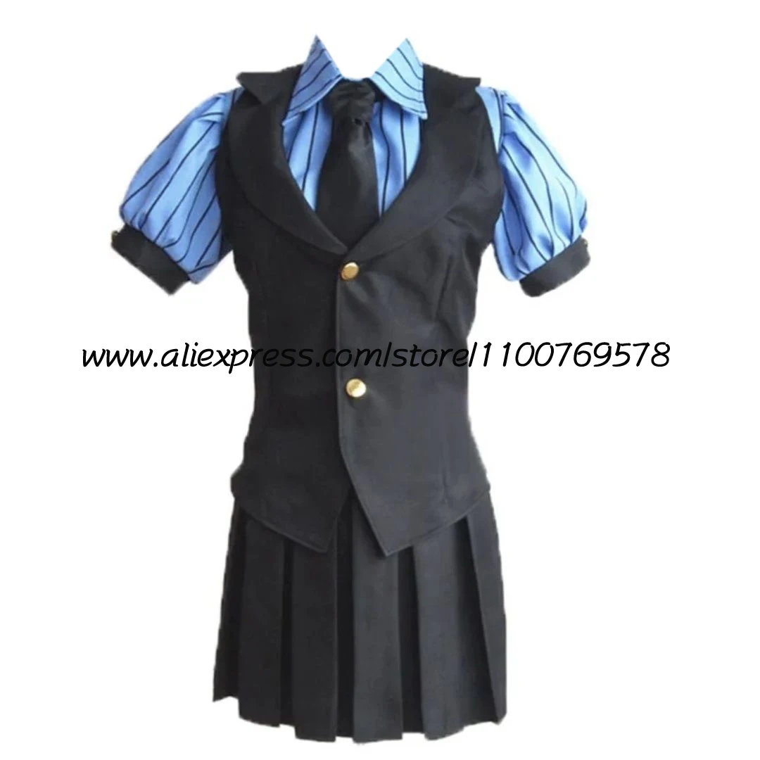 

Anime Sanji Cosplay Costume Women Dress Halloween Carnival Cos School Girls JK Uniform