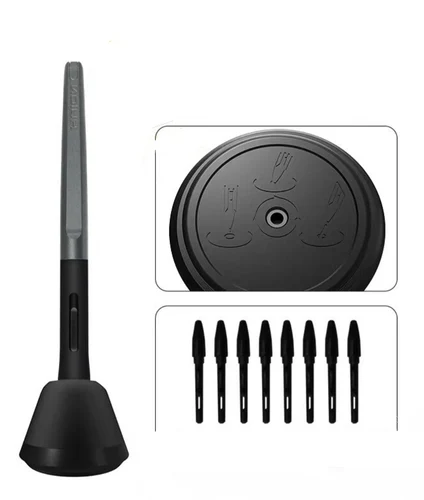 Imagen 1 del producto Para HUION PW100 lápiz óptico sin batería 8192 para GC610 710 H640P H950P H1060P H1161 HC16 HS64 HS610 tabletas gráficas digitales