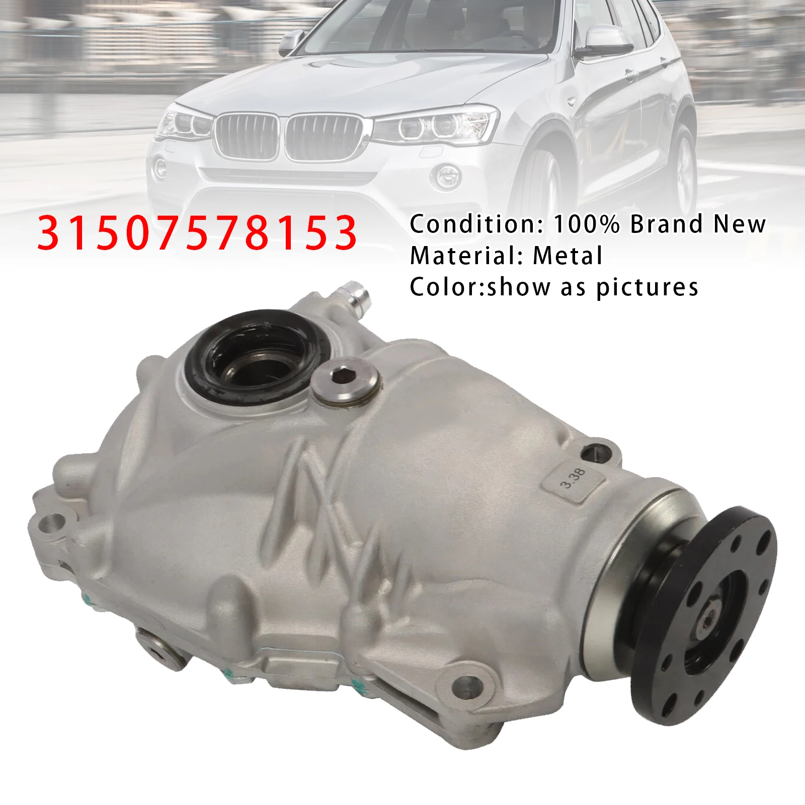 

Artudatech Front Differential Carrier Assembly 31507578153 For BMW X3 X4 F25 F26 2011 2012 2013 2014 2015 2016 2017 2018