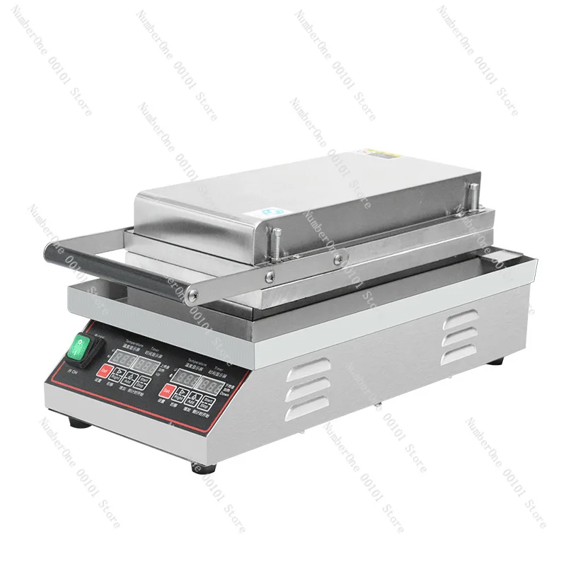 Digital Display Board Taiwan Egg Roll Machine, Long Germ Egg Roll Machine, Commercial Small Cone Crispy Egg Roll Machi