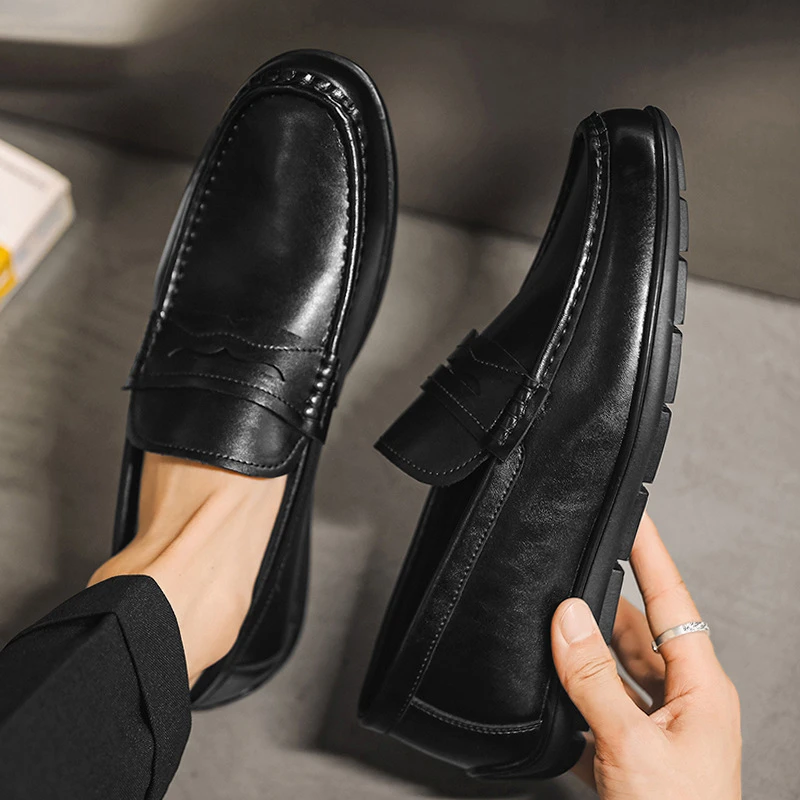 Mens Brown Burnished Crocodile Embossed Leather Monk Strap Slip On Formal Business Office Wedding Groom Dress Shoes Fashion