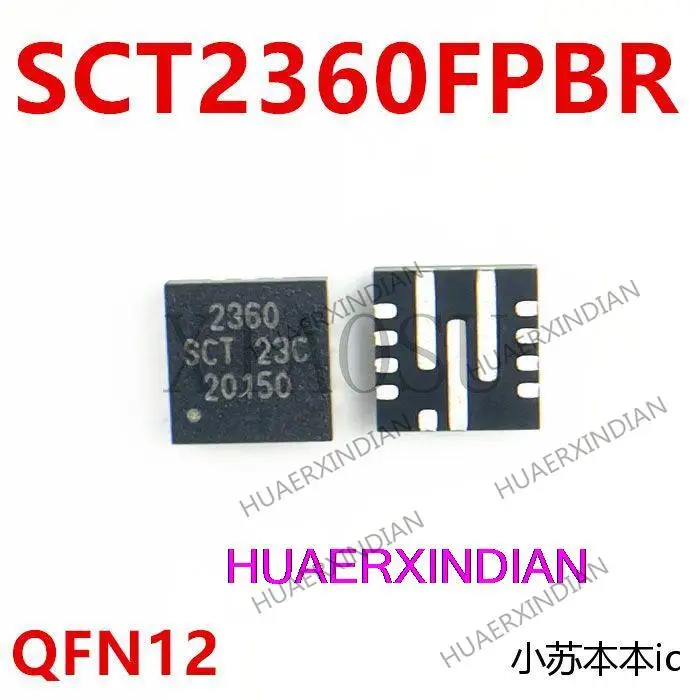 新オリジナルSCT2360FPBR QFN-12 DC-DC ic