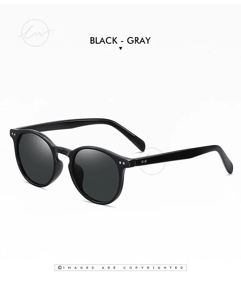 LM Retro Runde Sonnenbrille Frauen Männer Ultraleicht TR90 Polarisierte Unisex Driving Shades Vintage Sonnenbrille UV400 Gafas De Sol – Detail 13