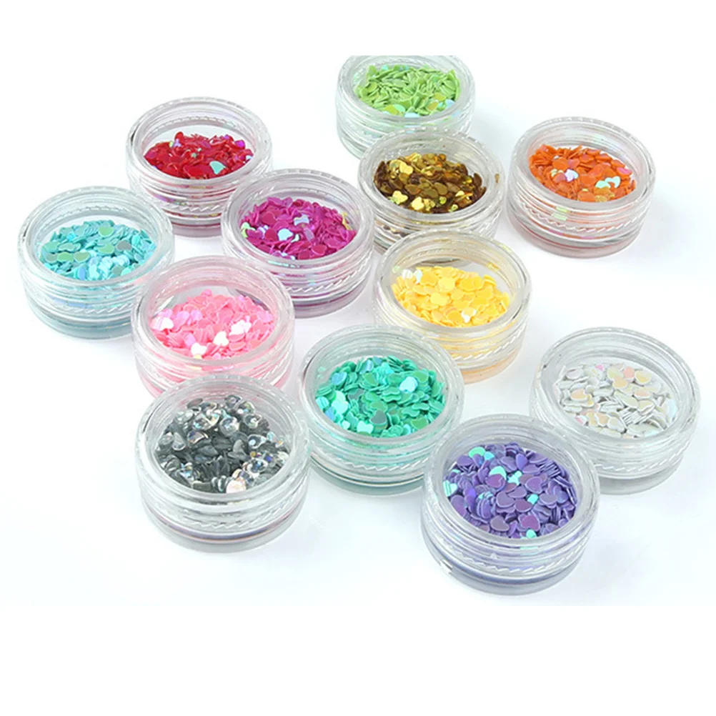 Paillettes brillantes en forme de paillettes pour Nail Art, 50G, pour Design plat ou 3D, mélange parfait avec vernis Gel, décoration d'ongles scintillants