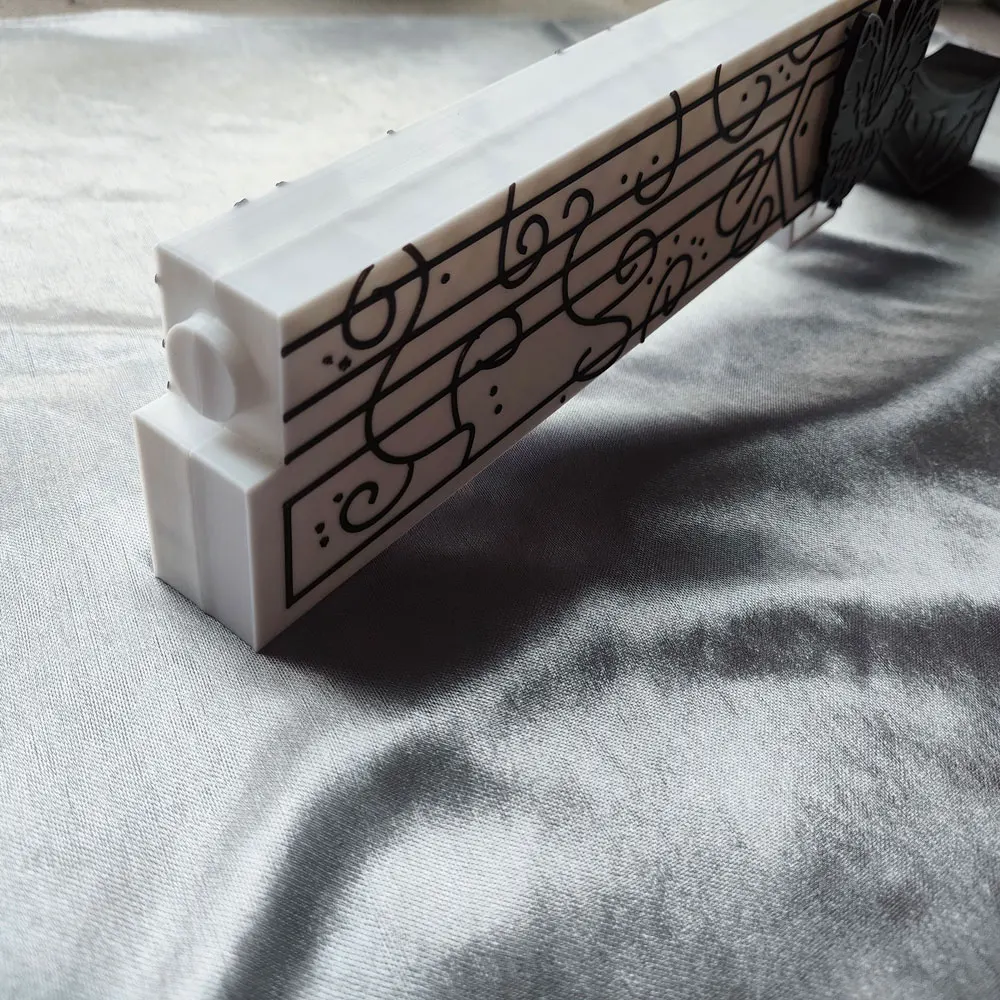 Juego de Anime Biblioteca de Ruina Angela, accesorios de Cosplay, pistola de mariposa blanca y negra, accesorios de juego de rol para fiesta de Halloween para hombres y mujeres