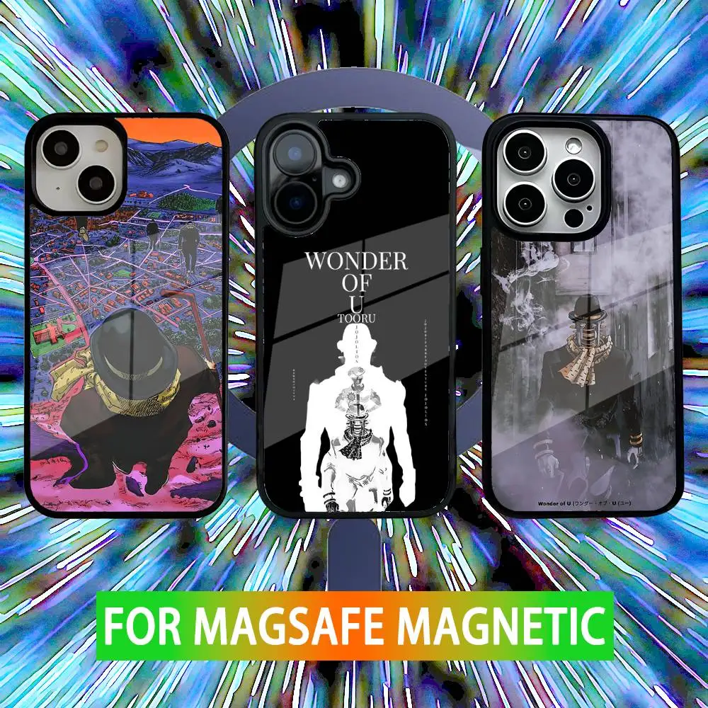 

Wonder of U J-JoJo Phone Case For iPhone 16,15,14,13,12,11,Pro,Max,Plus,Mini,SE New Magsafe Magnetic Wireless Charging