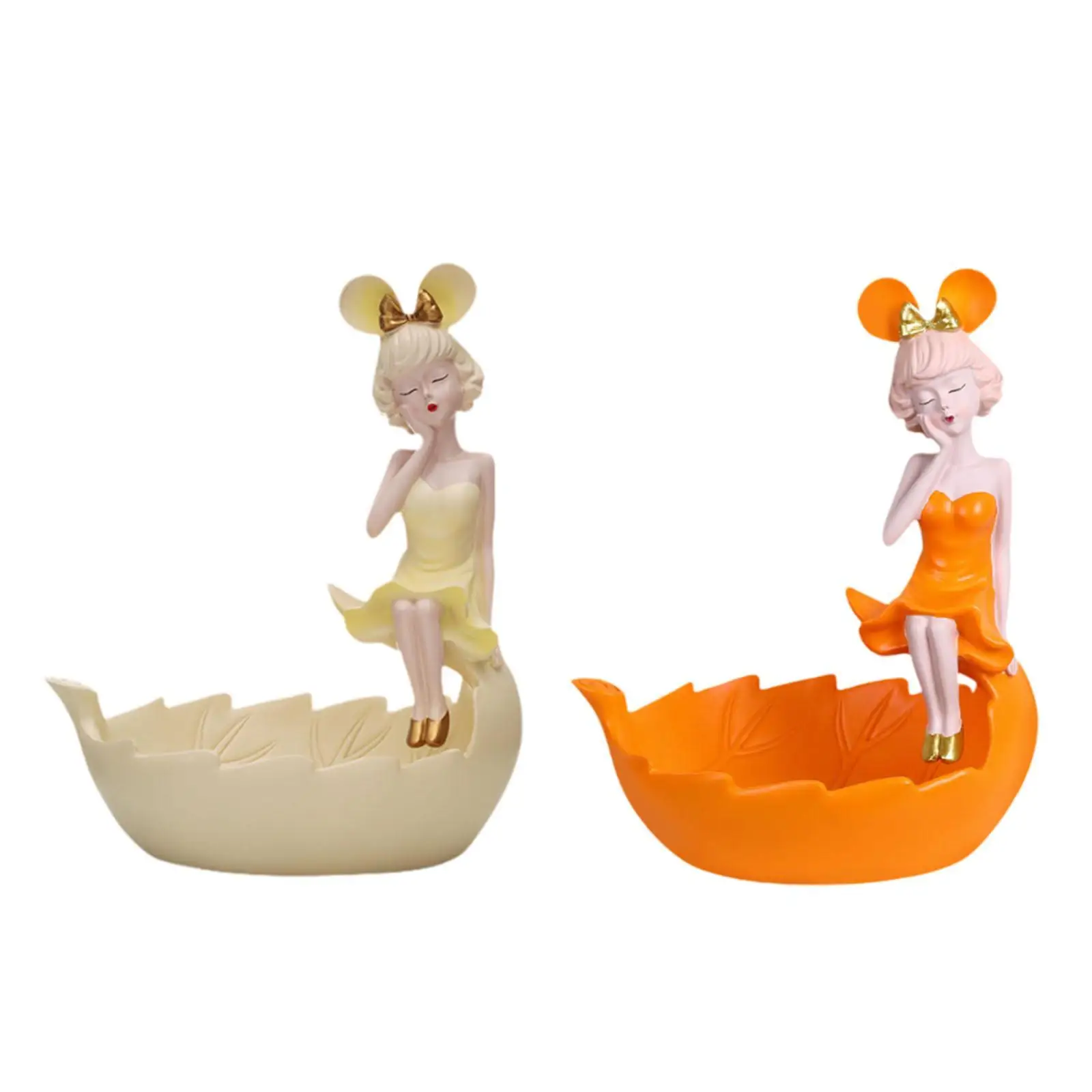 مجوهرات حلية صينية فتاة تمثال الفن الحديث هدية عيد ميلاد وعاء المفاتيح وعاء الحلوى لغرفة المعيشة الغرور مدخل مدخل غرفة نوم