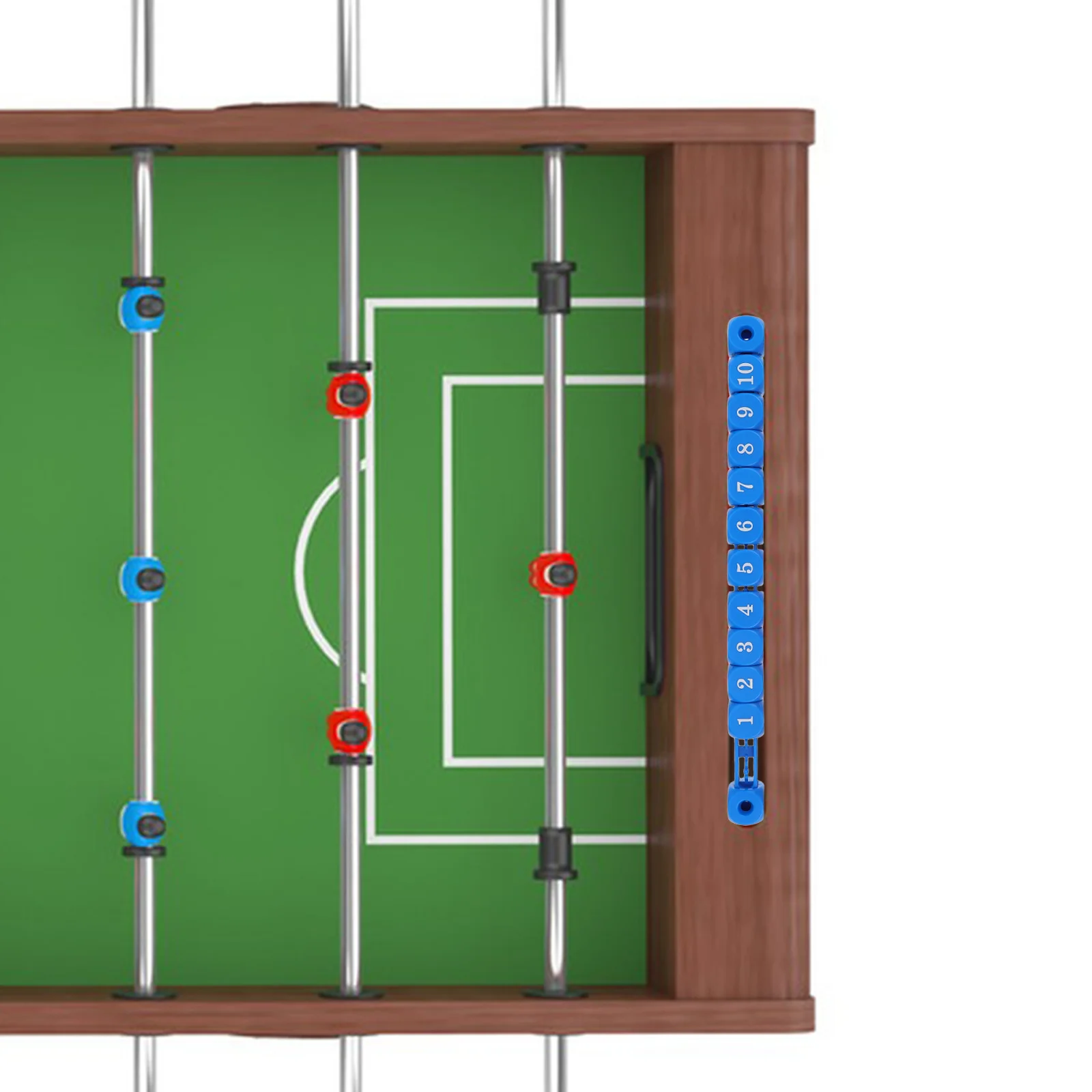 

4Pcs Table Football Score Counter Foosball Score Keeper Portable Durable 10 Number Indicators for Home Office Party