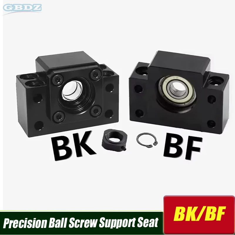 

High quality BK10 BF10 Set f BK10 BK20 BK30 BF10 BF40 for SFU1204 Ball Screw End Support CNC Parts BK/BF10 PMGN