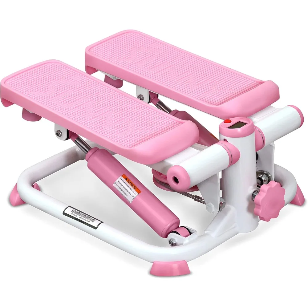 Mini Steppers para ejercicio en casa, máquina de entrenamiento de escalones de escalera con bandas de resistencia, equipo de Cardio de cuerpo completo, opcional