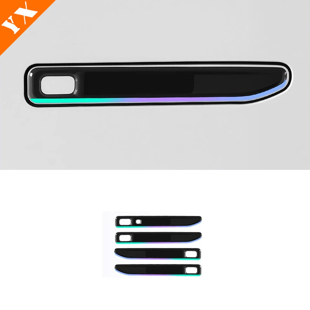2025 2026 For Leapmotor B10 accessories Black White Car Door Handle Cover,Simulated Handle Cover,Door Handle Protection Cover