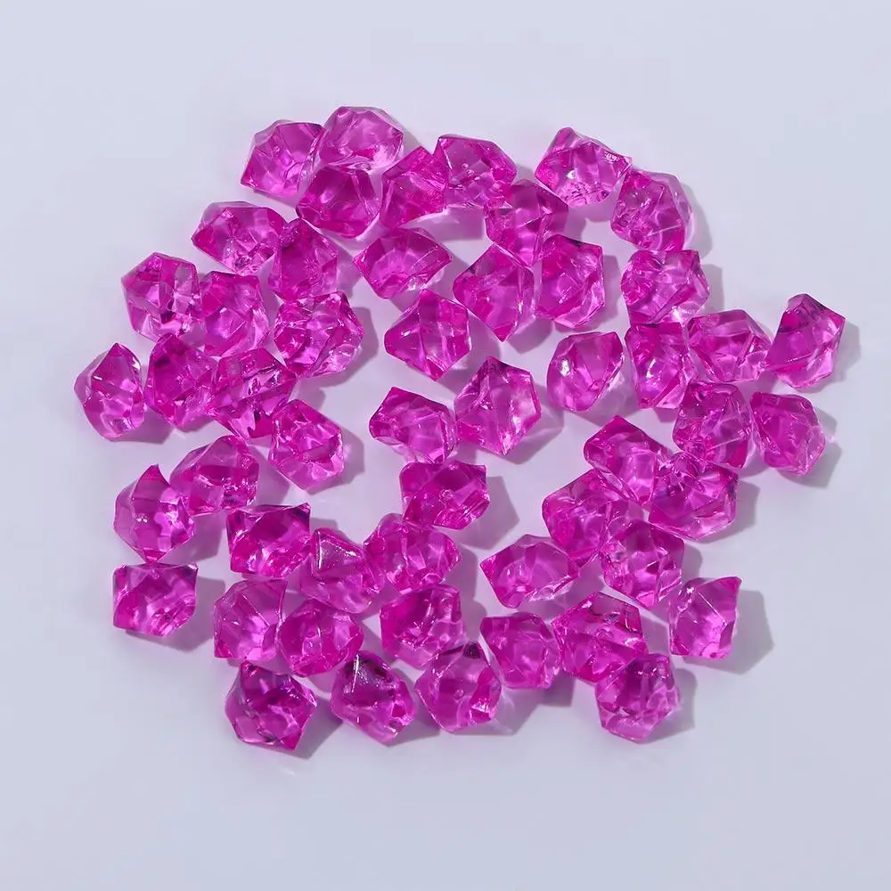 Colorful Ornaments DIY Craft Aquarium Landscape Fish Tank Decoration Cobblestones Vase Filler Pebbles Artificial Stones