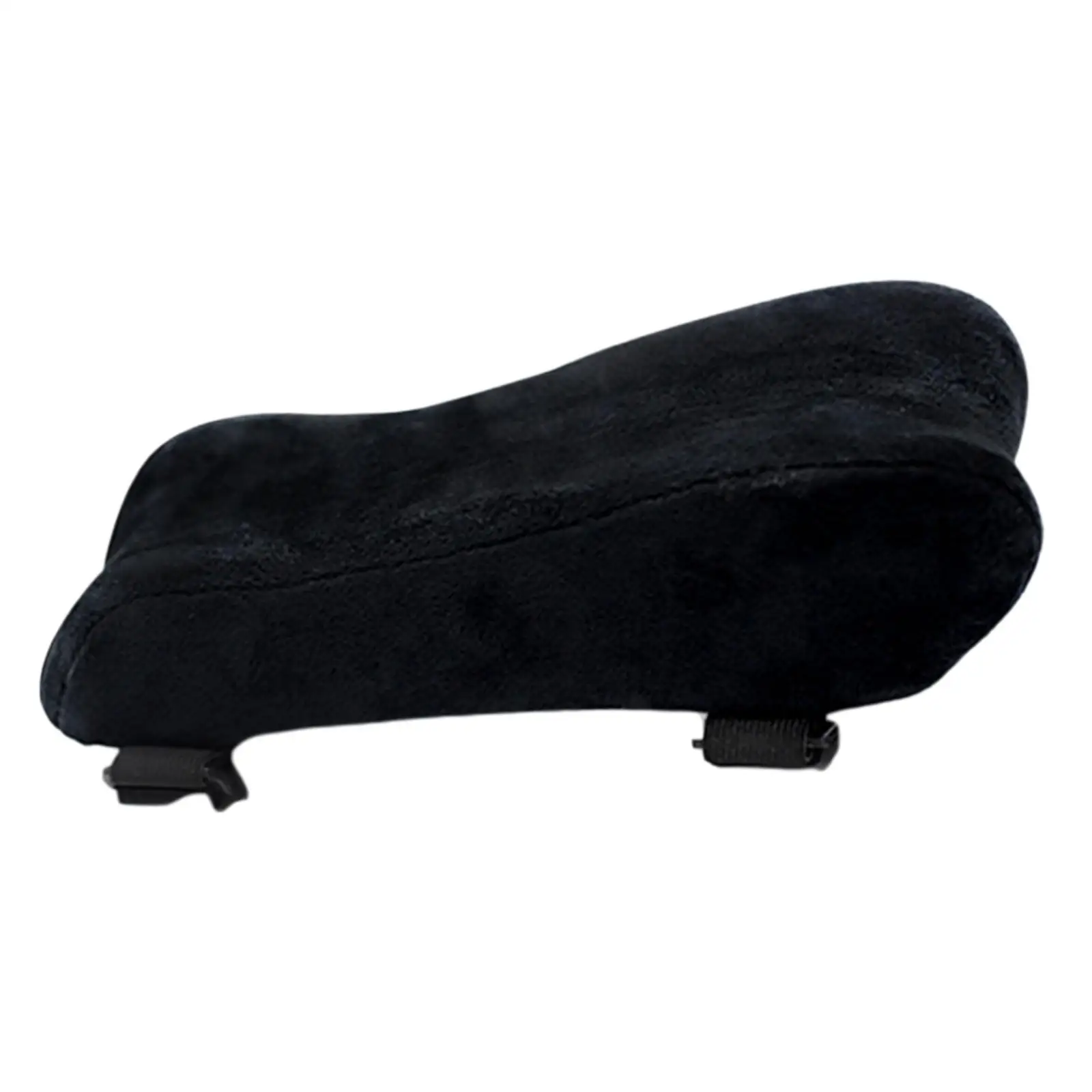 Thick Velvet Armrest Pads for Computer Chair Gaming Chair Replacement Mat with Adjustable Fix Strap