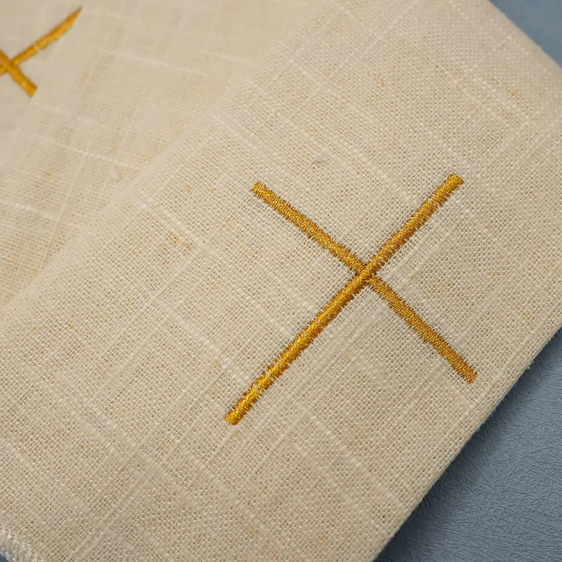 Altar Supplies Church Altar Embroidered  Pall Corporal Purificator Hand Towel Catholic Church Communion Supplies