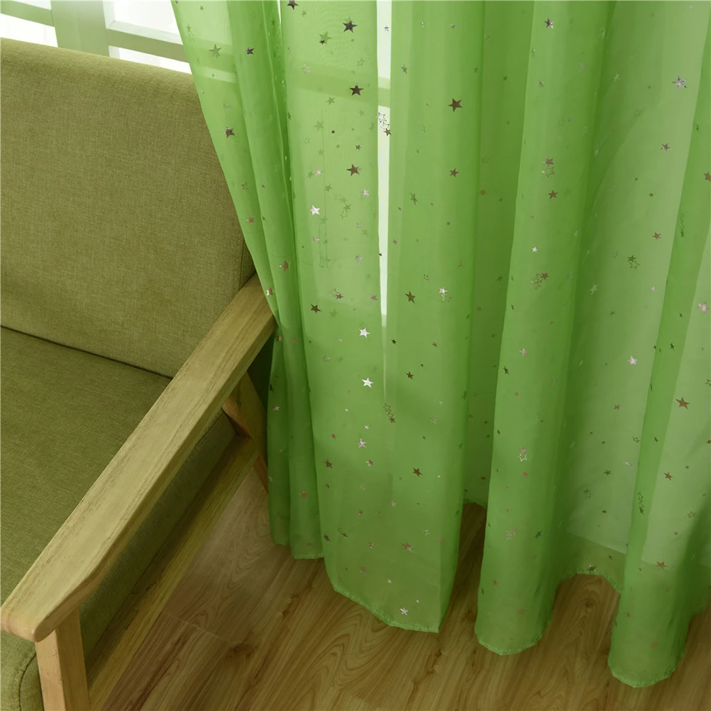 

Pink 100x270cm Silver Window Sheer Curtains Voile Drapes Natural Light Flow Bedroom Bathroom Living Room Sunlight Filter