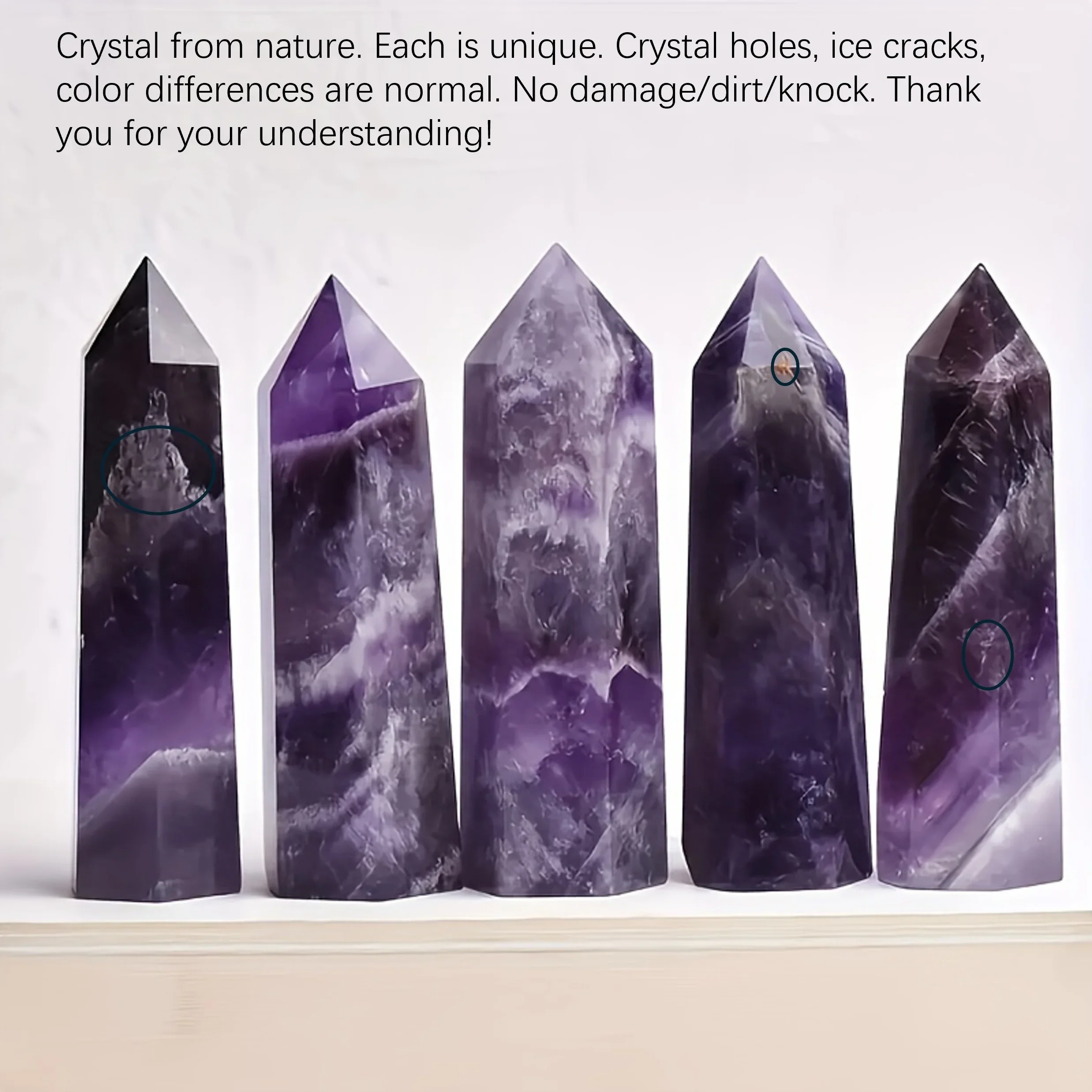 Amethyst Lace Agate Crystal Tower - Meditation Stone, Spiritual Gift, Energy Balance, Natural Gems, Home Decor