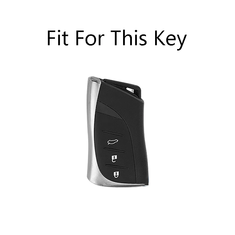 Zinc Alloy Car Remote Key Case Cover Shell Fob For Lexus ES UX200 UX250H ES300H ES350 US200 US260H LX570 Protector Accessories