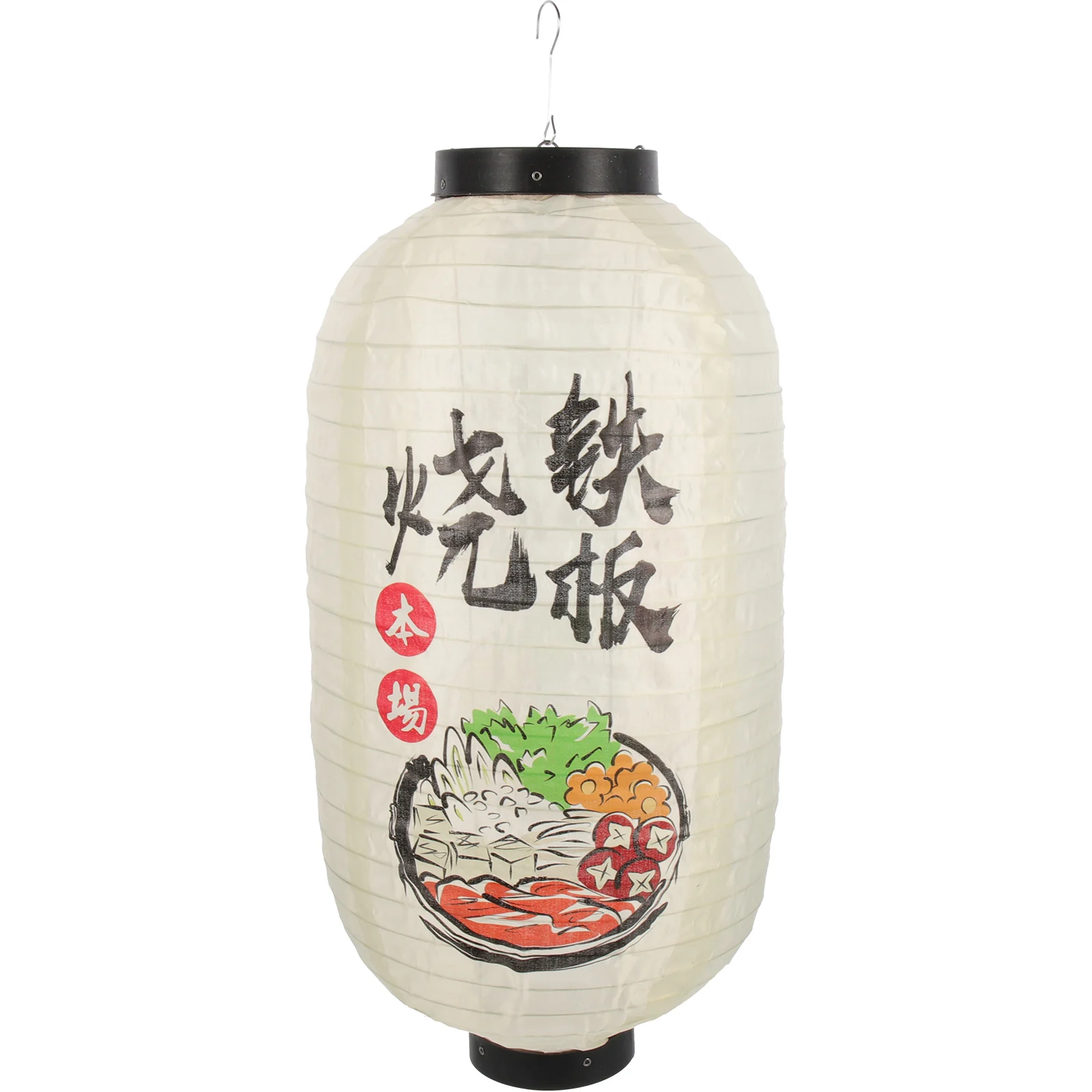 

Round Restaurant Decorative Lanterns Outdoor Party Decorations Silk Cloth Japanese