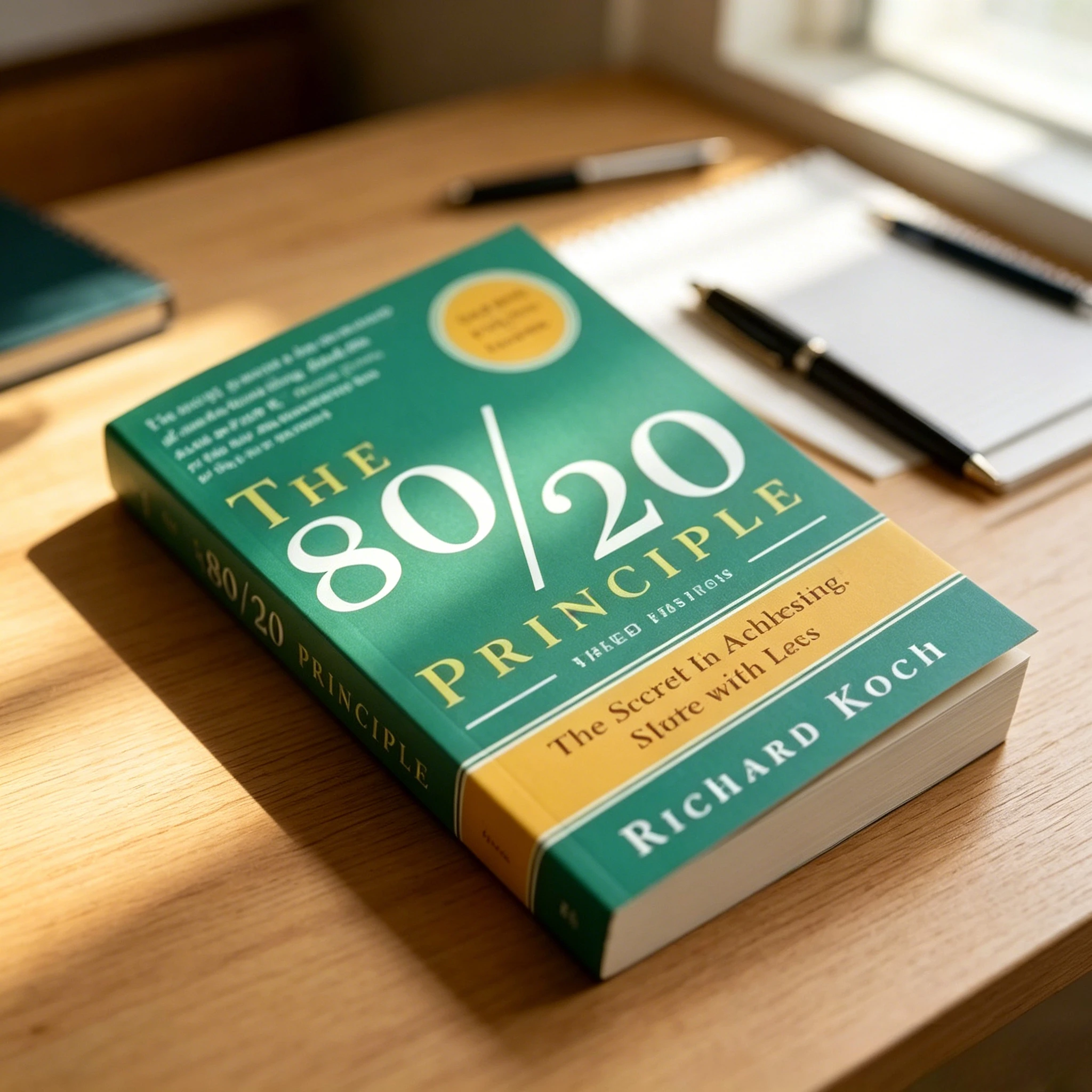 The 80/20 Principle By Richard Koch The Secret To Achieving More with Less Novel Paperback In English