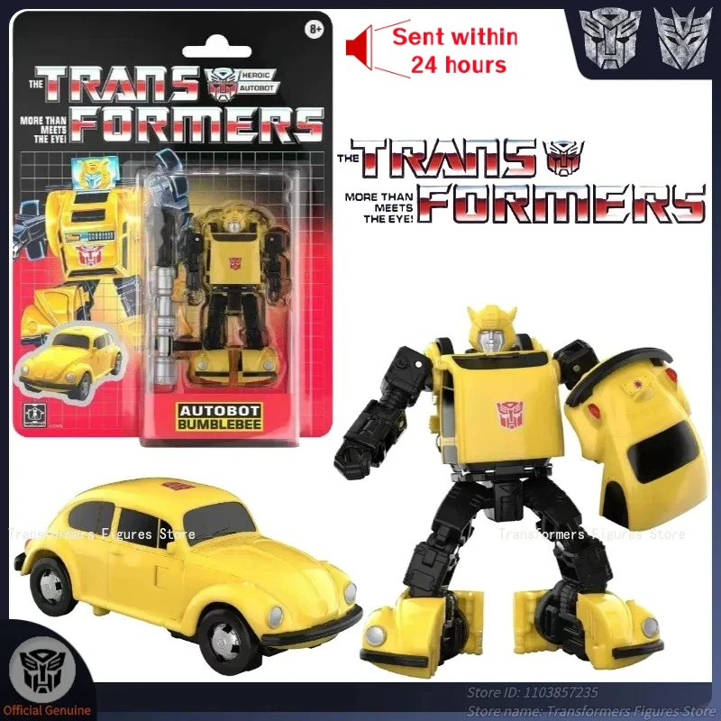 

In Stock Transformer Replica Mini Warrior G1-Bumblebee Movie Cartoon Action Figure Anime Movable Robot Model Studio Toys Gifts
