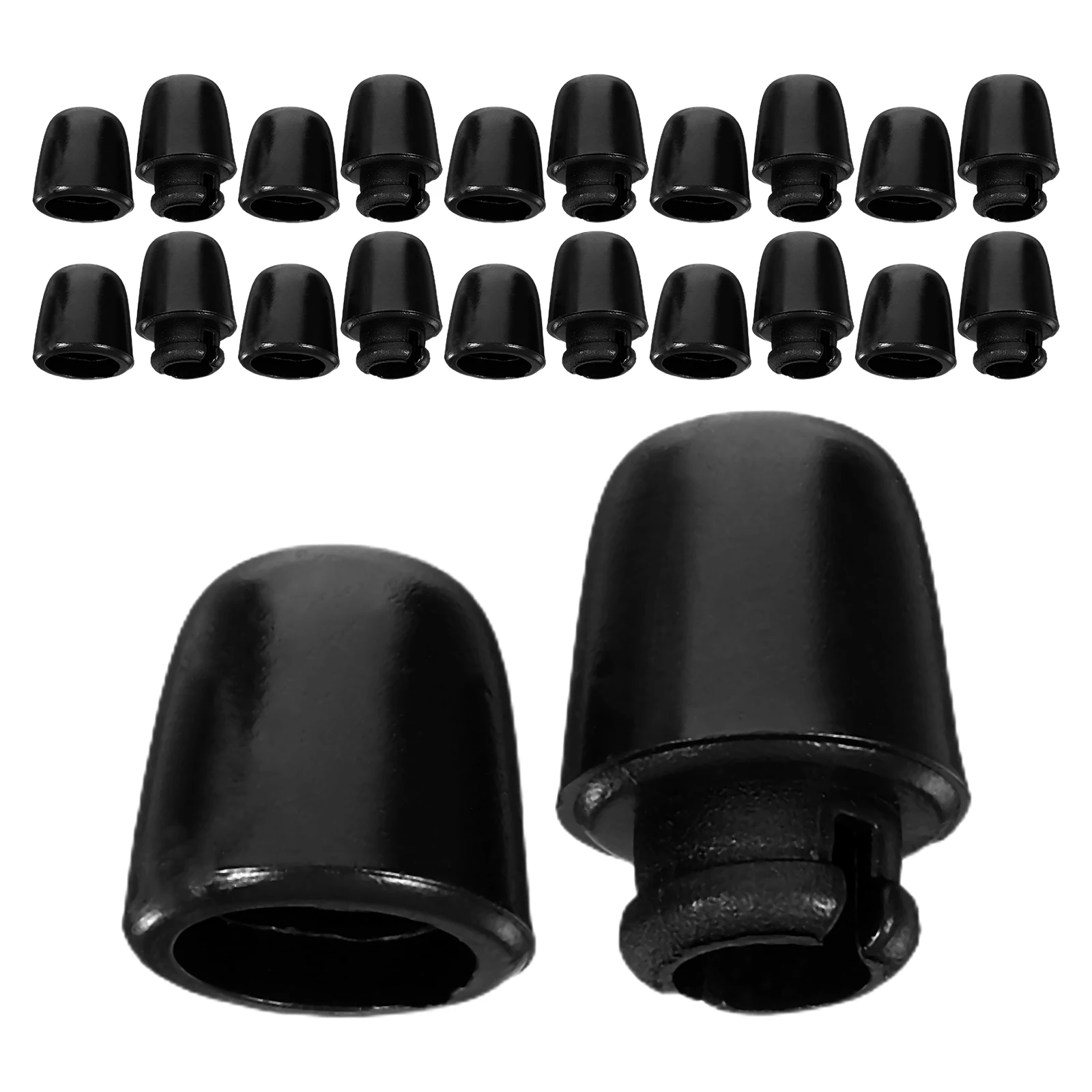 

100 Pcs Clothing Accessories Rope Buckle Clasp Cord End Caps Clasps for Clip Clothes Cloak Fastener Drawstring Lock