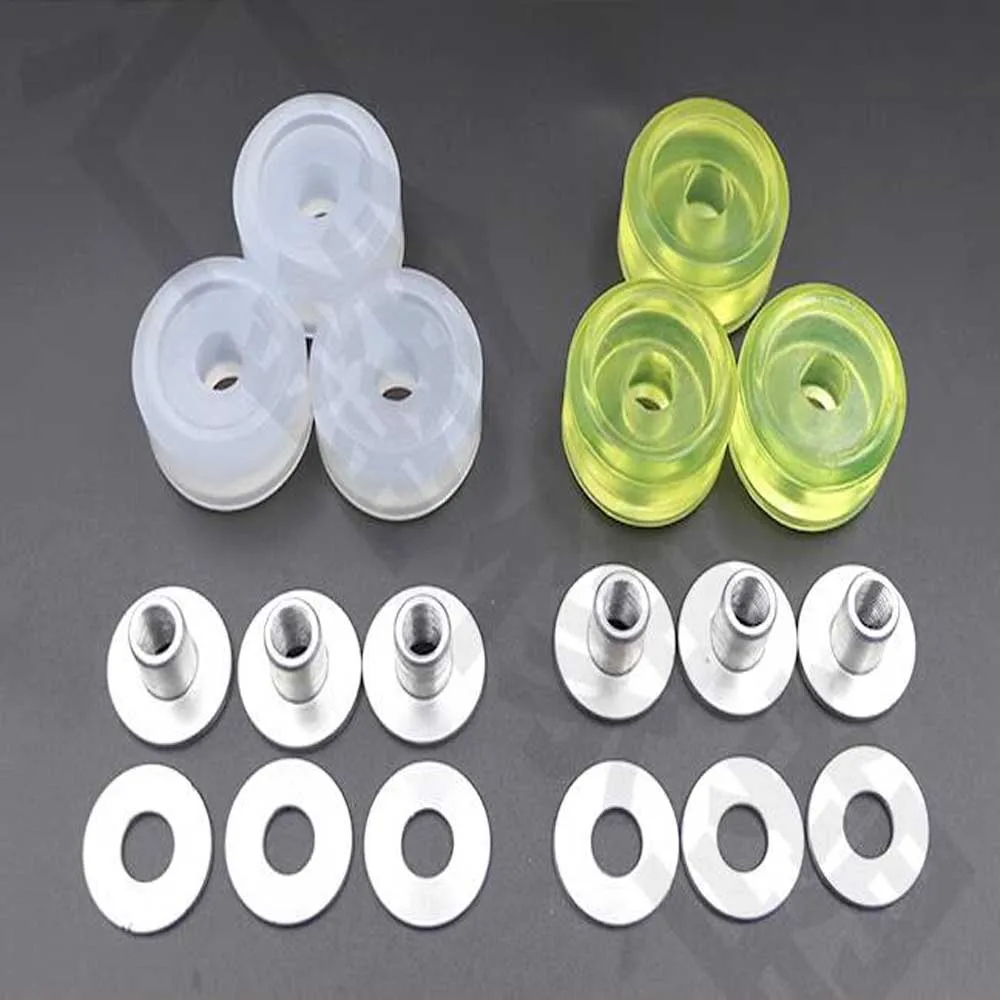 Accessories  wear-resistant silicone polyurethane wheels rubber pads cessories