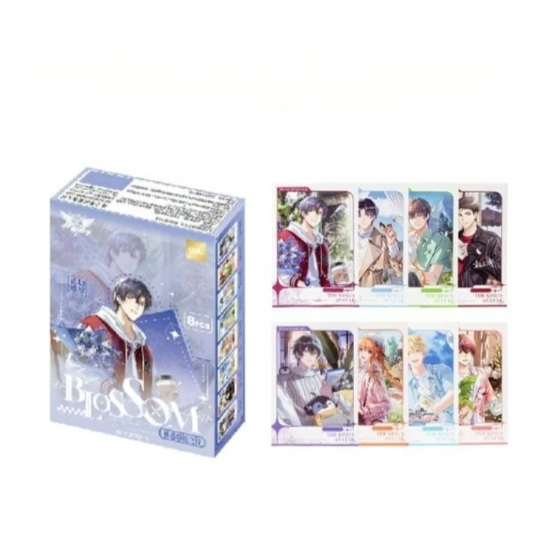 The King's Avatar X Deli Collaboration Collectible Cards, Mirror Self Twin Series Ye Xiu, Yu Wenzhou Polaroid-style Mini Cards