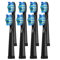 4/8pcs Replacement Brush Heads For Seago/Fairywill Electric Toothbrush Head Dupont Bristle Brush Refill Efficient Tooth Cleaning